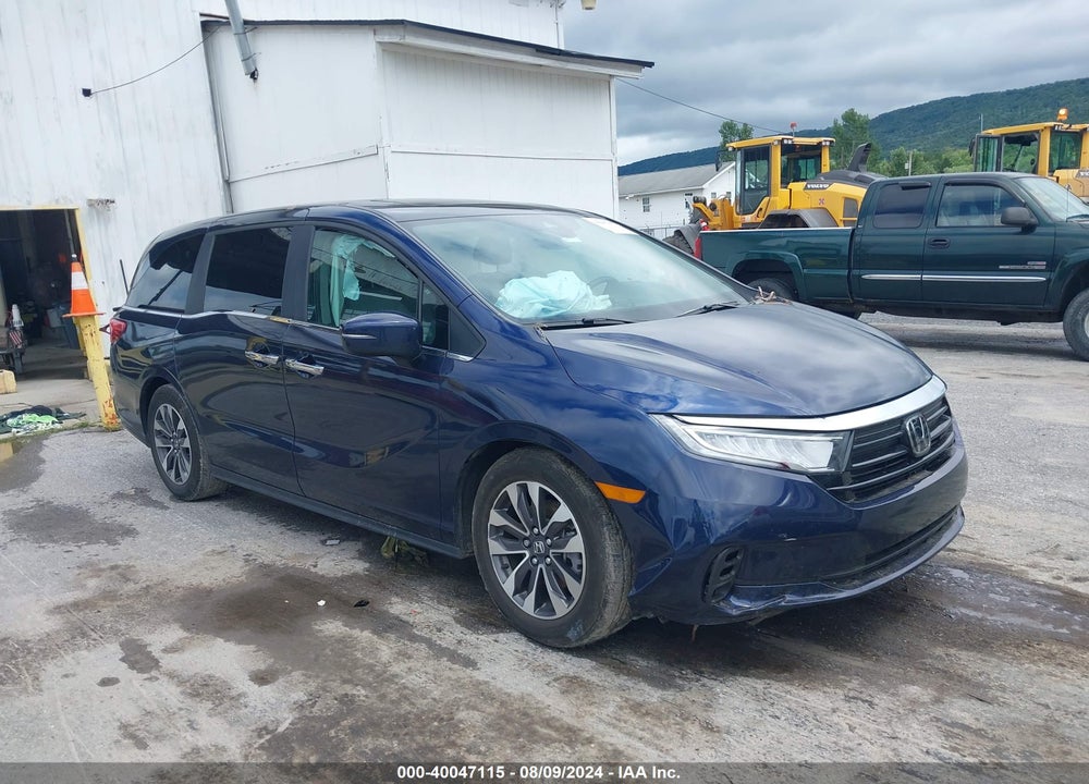 2022 HONDA ODYSSEY EX-L VIN: 5FNRL6H78NB060927
