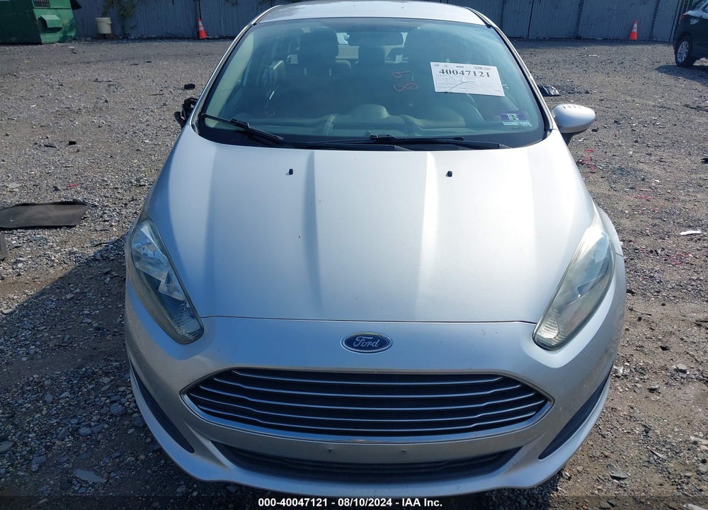 2014 FORD FIESTA S VIN: 3FADP4AJ0EM142791
