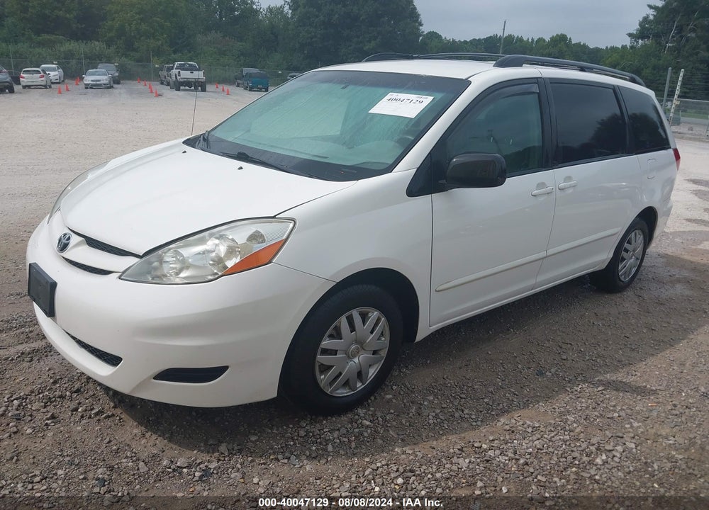 2008 TOYOTA SIENNA LE VIN: 5TDZK23C78S115643