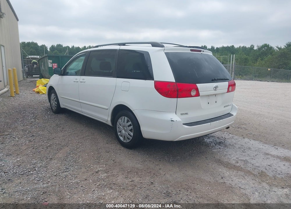 2008 TOYOTA SIENNA LE VIN: 5TDZK23C78S115643