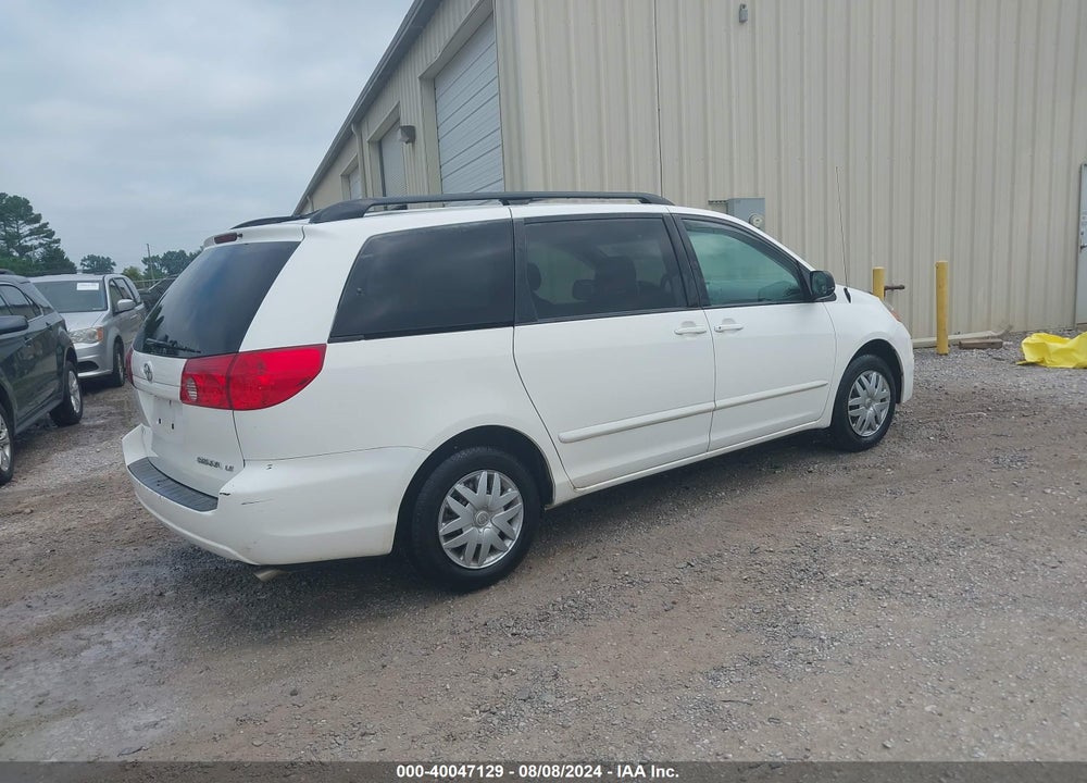 2008 TOYOTA SIENNA LE VIN: 5TDZK23C78S115643