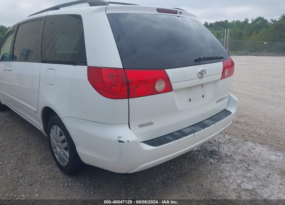 2008 TOYOTA SIENNA LE VIN: 5TDZK23C78S115643