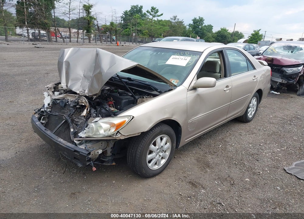 2002 TOYOTA CAMRY LE V6 VIN: 4T1BF32K82U032693