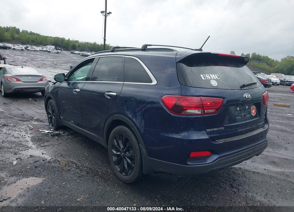 2020 KIA SORENTO 3.3L S VIN: 5XYPGDA53LG697478