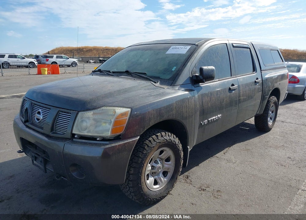 2006 NISSAN TITAN XE VIN: 1N6AA07B56N569895