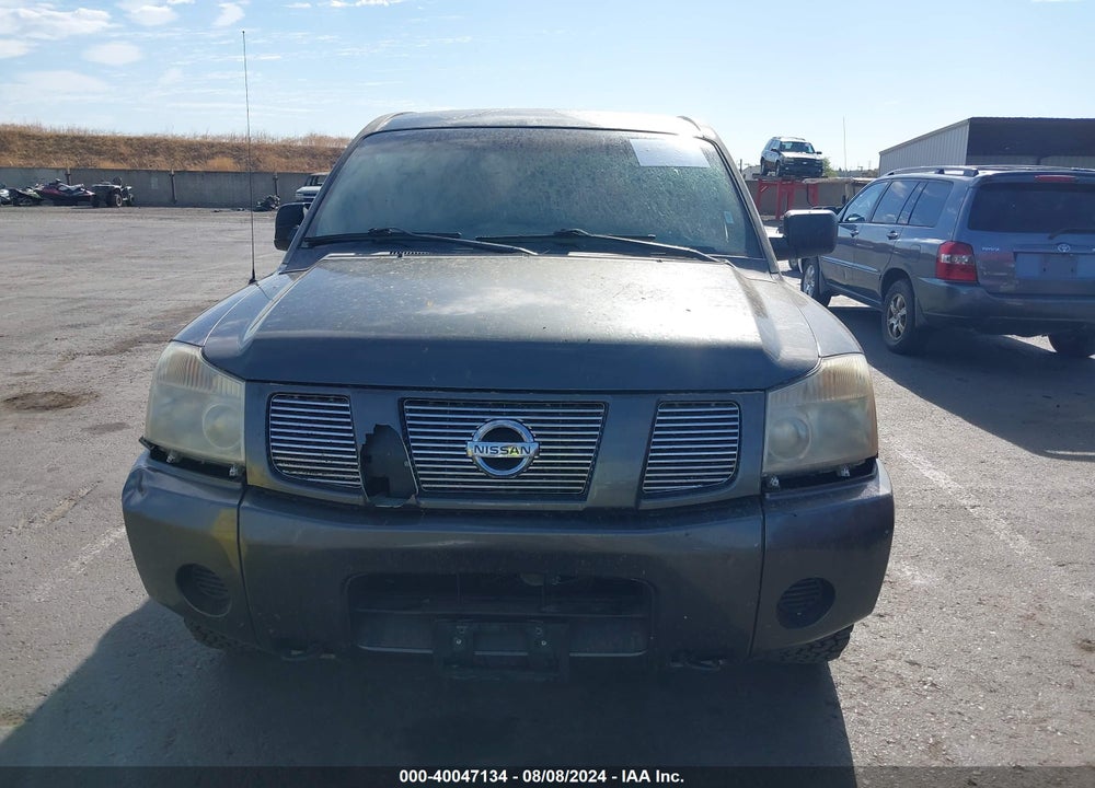 2006 NISSAN TITAN XE VIN: 1N6AA07B56N569895