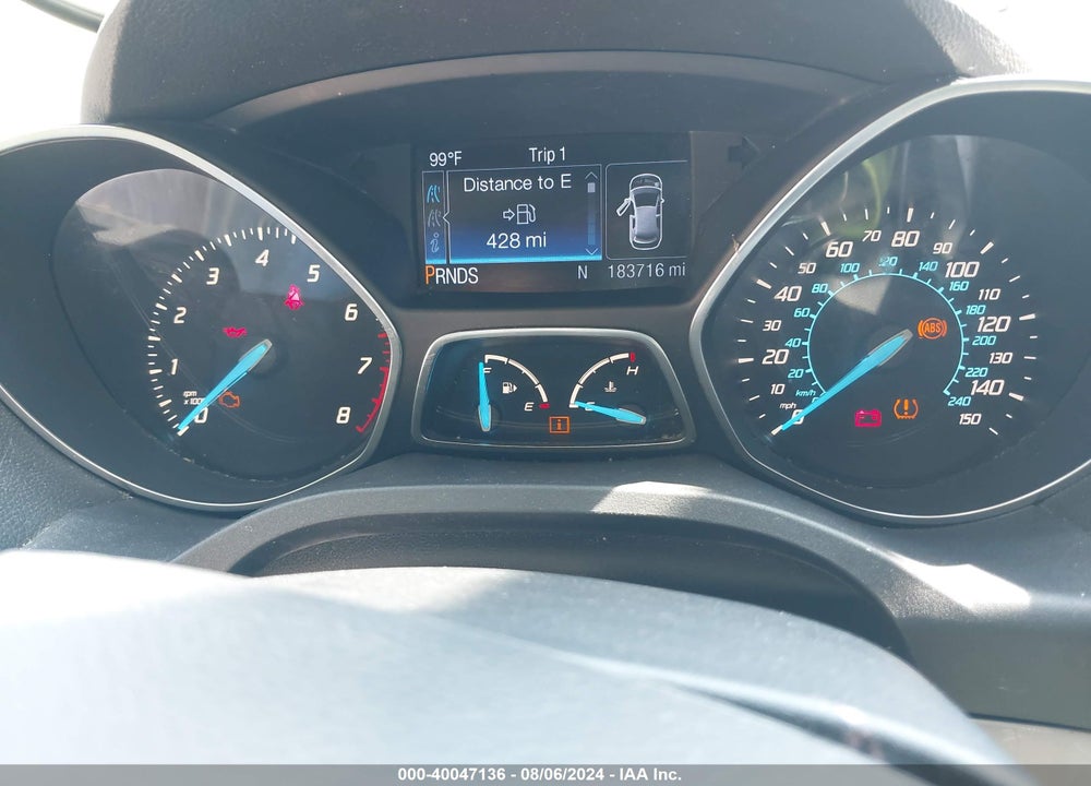 2013 FORD ESCAPE SEL VIN: 1FMCU0HX0DUA71180