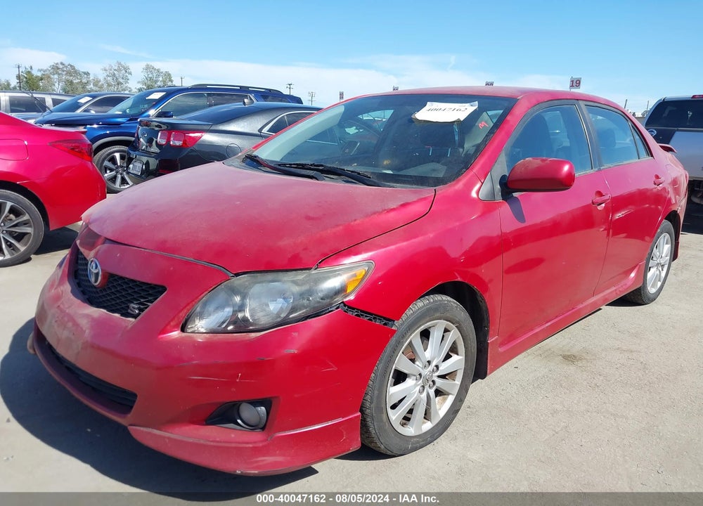 2009 TOYOTA COROLLA S VIN: 1NXBU40E59Z052337