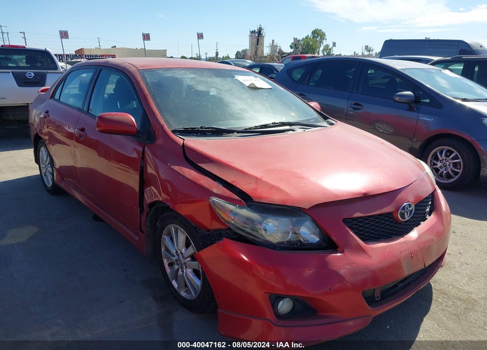2009 TOYOTA COROLLA S VIN: 1NXBU40E59Z052337