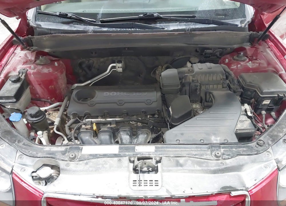 2011 HYUNDAI SANTA FE GLS VIN: 5XYZGDABXBG077093