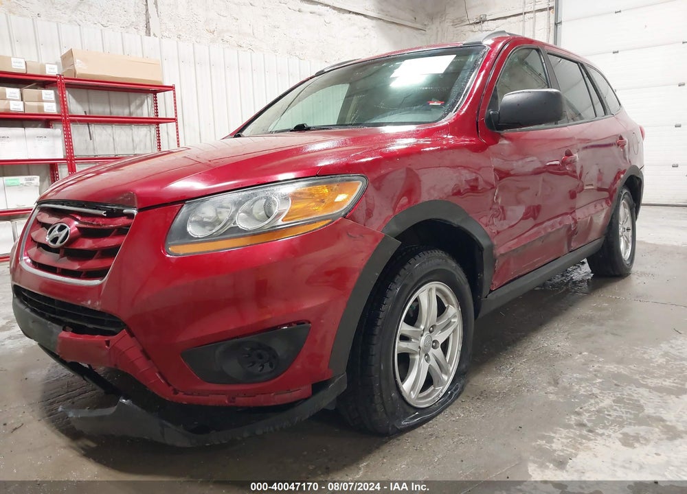 2011 HYUNDAI SANTA FE GLS VIN: 5XYZGDABXBG077093