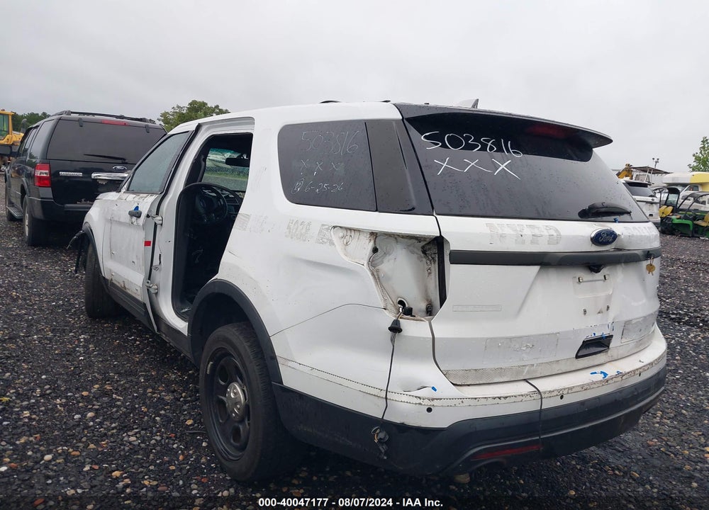 2016 FORD UTILITY POLICE INTERCEPTOR VIN: 1FM5K8AR3GGA78166