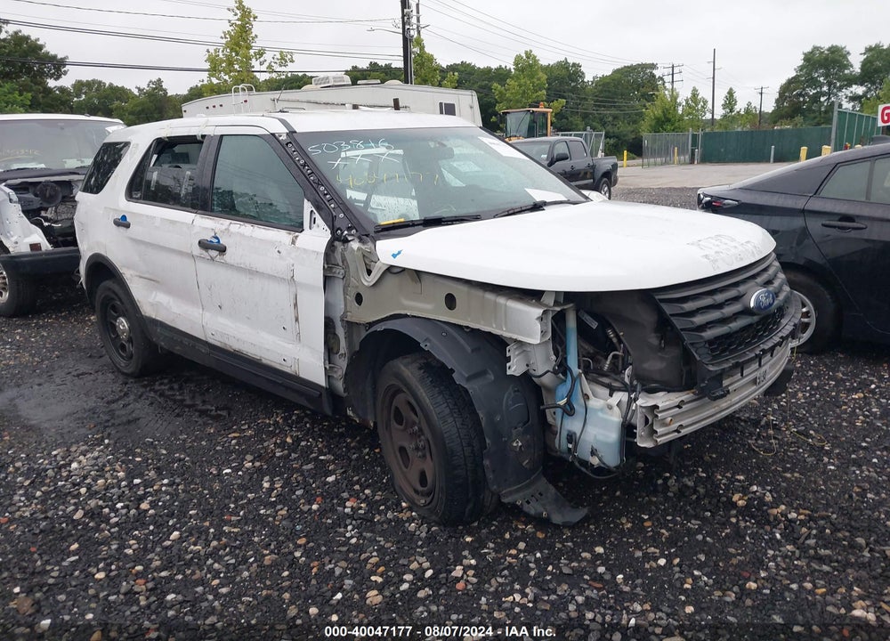 2016 FORD UTILITY POLICE INTERCEPTOR VIN: 1FM5K8AR3GGA78166