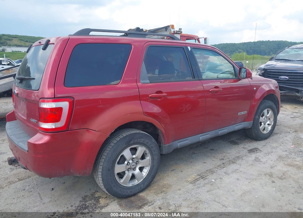 2008 FORD ESCAPE LIMITED VIN: 1FMCU94188KA16886