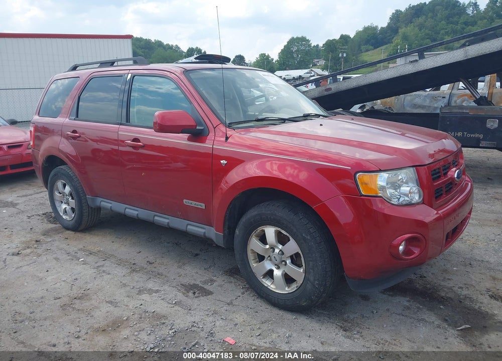 2008 FORD ESCAPE LIMITED VIN: 1FMCU94188KA16886