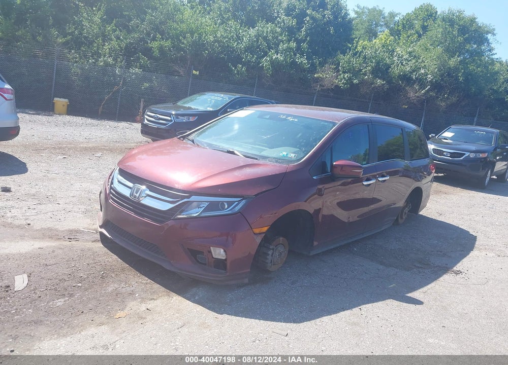 2018 HONDA ODYSSEY EX VIN: 5FNRL6H54JB061551