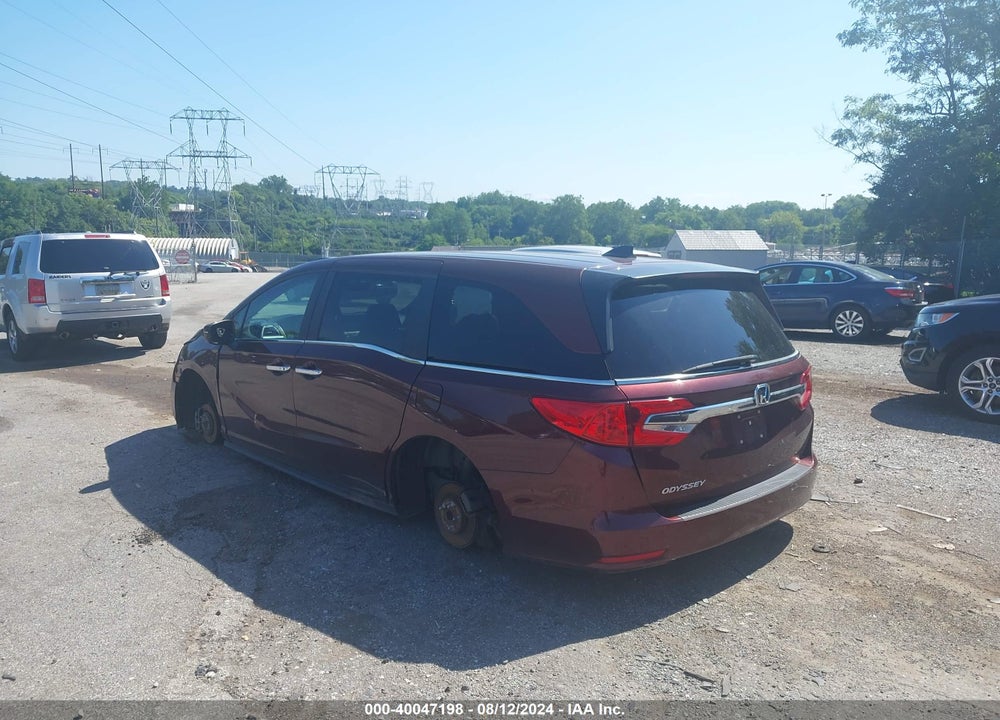 2018 HONDA ODYSSEY EX VIN: 5FNRL6H54JB061551