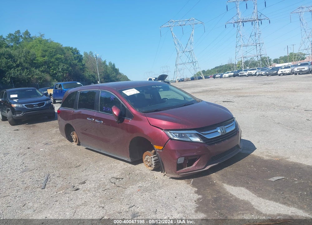 2018 HONDA ODYSSEY EX VIN: 5FNRL6H54JB061551