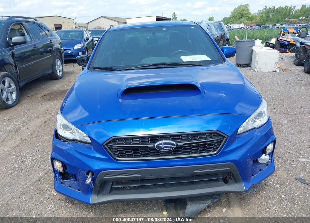 2018 SUBARU WRX PREMIUM VIN: JF1VA1C61J9820907