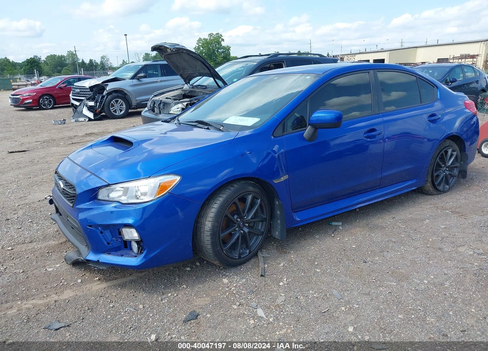 2018 SUBARU WRX PREMIUM VIN: JF1VA1C61J9820907