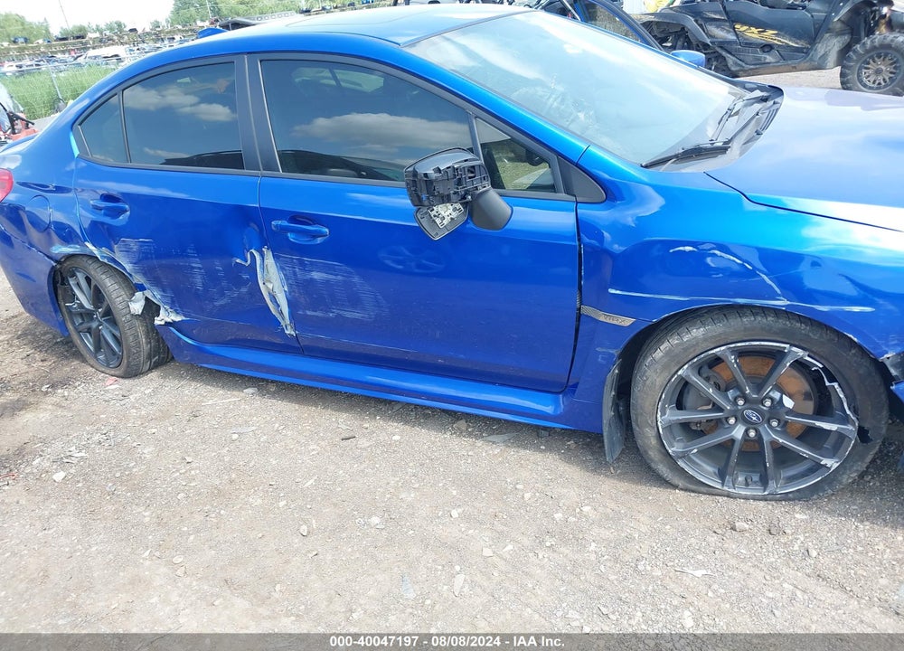 2018 SUBARU WRX PREMIUM VIN: JF1VA1C61J9820907