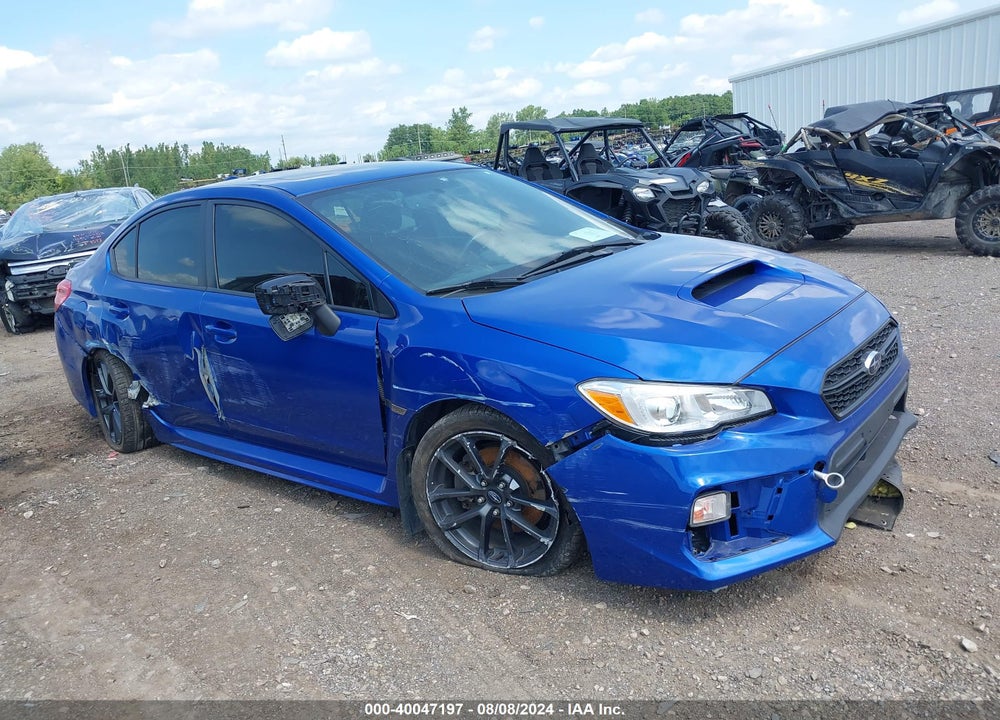 2018 SUBARU WRX PREMIUM VIN: JF1VA1C61J9820907