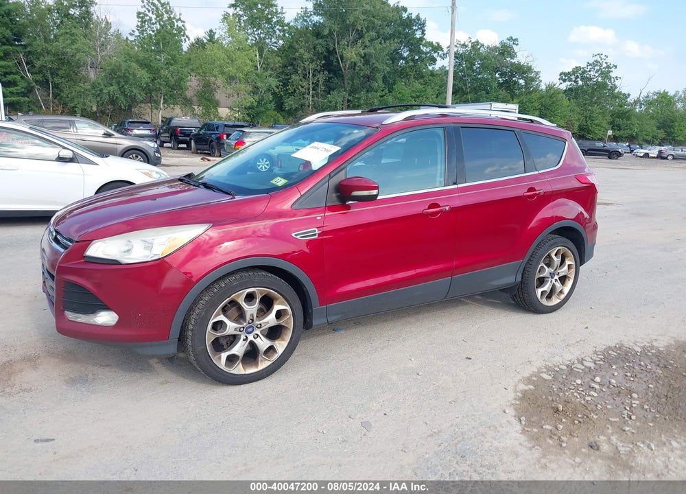 2014 FORD ESCAPE TITANIUM VIN: 1FMCU0JX0EUA18622