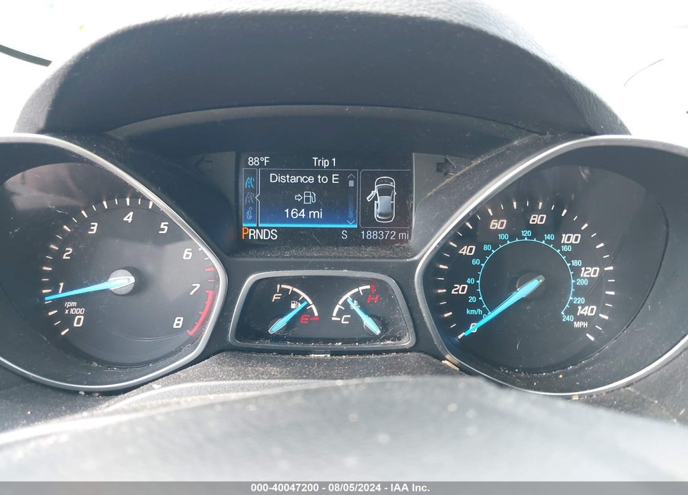 2014 FORD ESCAPE TITANIUM VIN: 1FMCU0JX0EUA18622