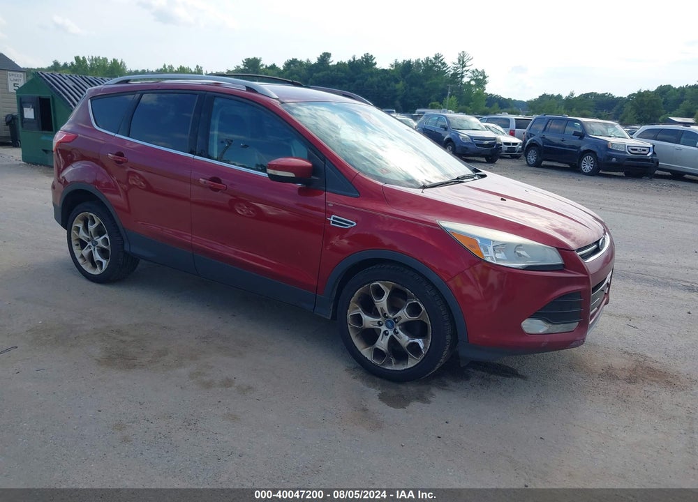 2014 FORD ESCAPE TITANIUM VIN: 1FMCU0JX0EUA18622