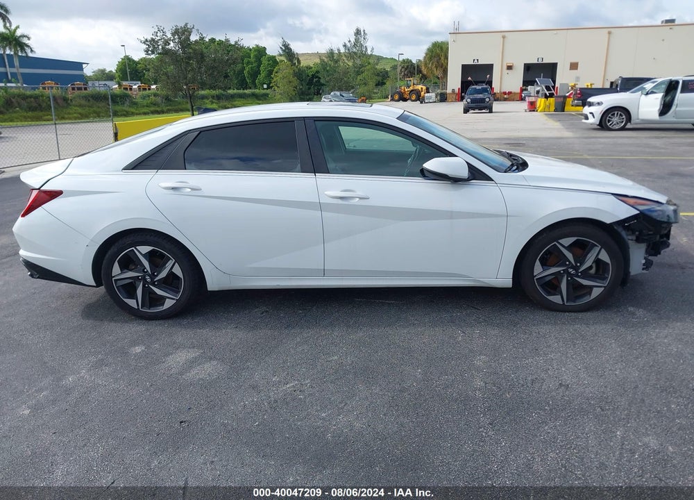 2021 HYUNDAI ELANTRA LIMITED VIN: 5NPLP4AG0MH011732