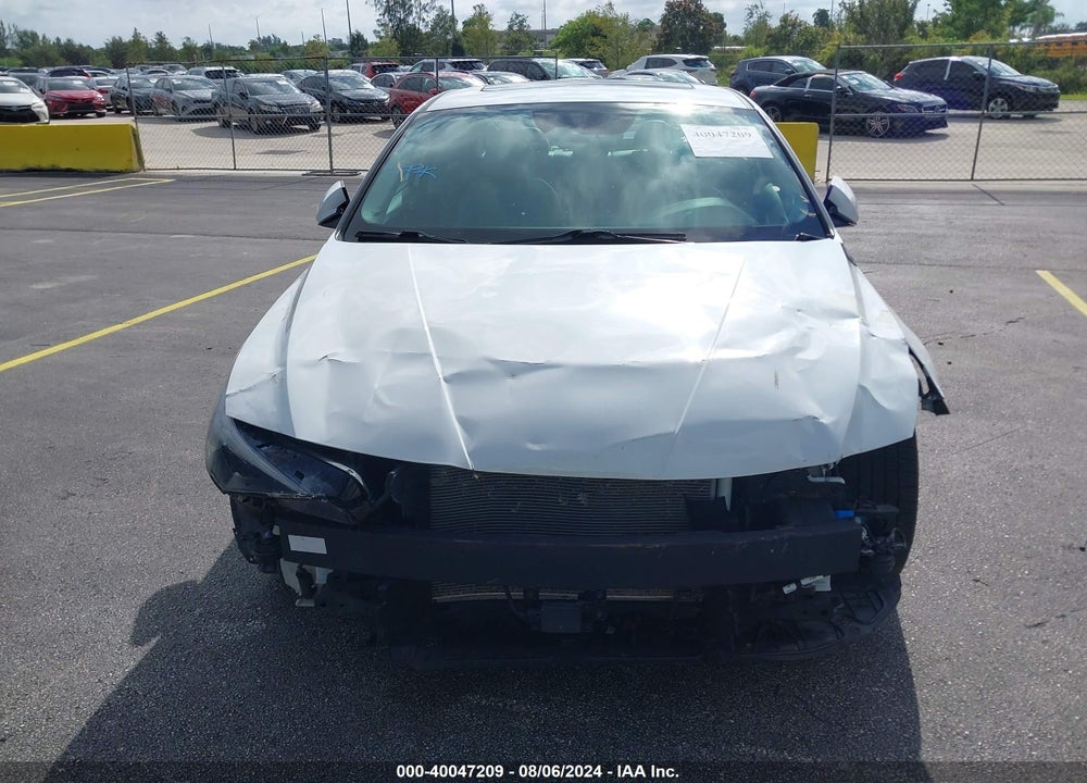 2021 HYUNDAI ELANTRA LIMITED VIN: 5NPLP4AG0MH011732