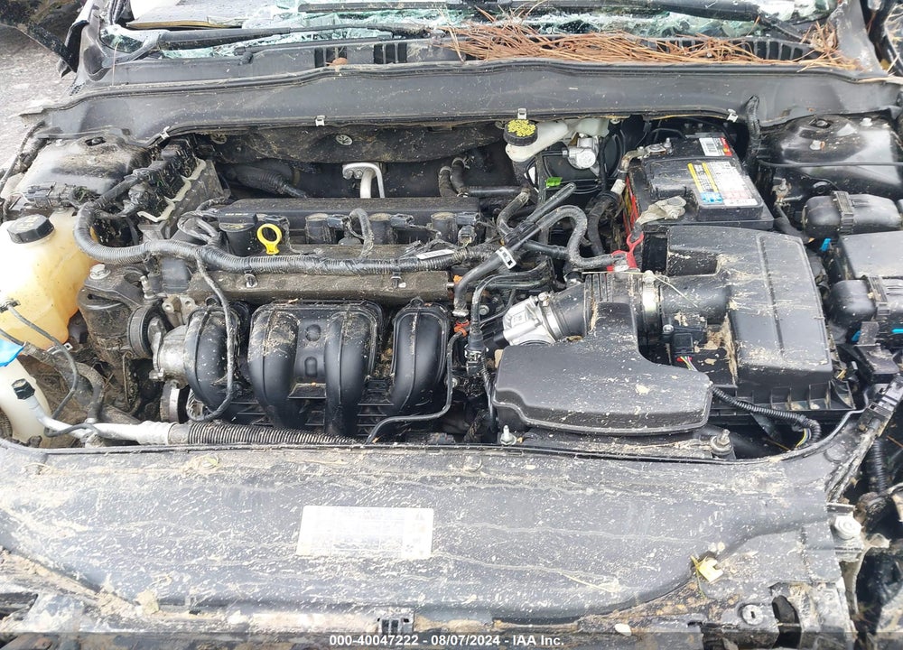 2016 FORD FUSION S VIN: 3FA6P0G75GR101608