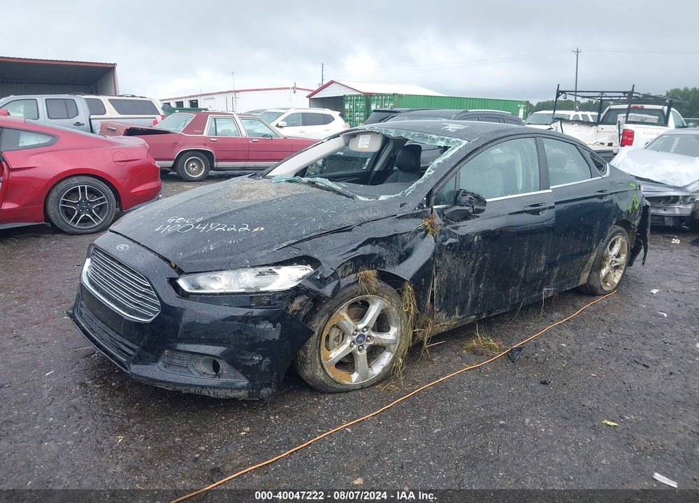 2016 FORD FUSION S VIN: 3FA6P0G75GR101608