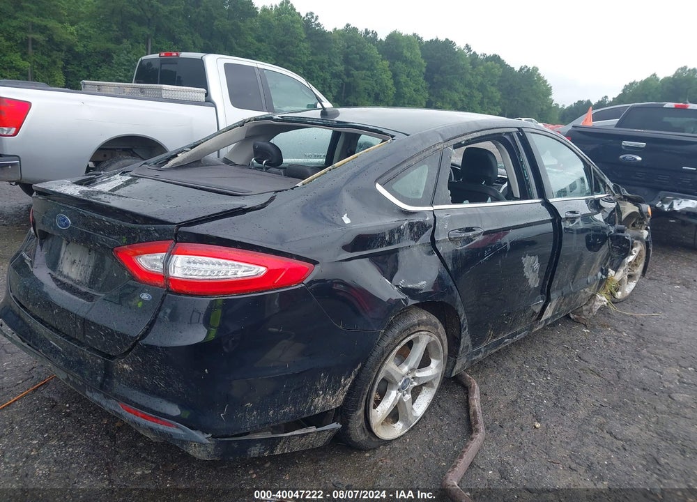 2016 FORD FUSION S VIN: 3FA6P0G75GR101608