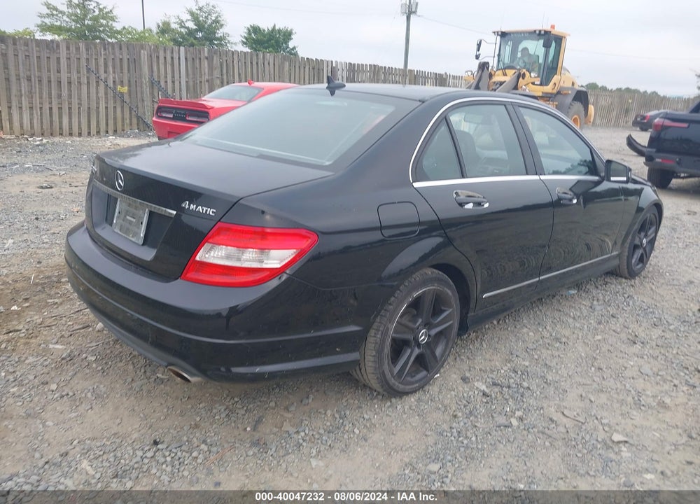 2011 MERCEDES-BENZ C 300 LUXURY 4MATIC/SPORT 4MATIC VIN: WDDGF8BB0BR172625
