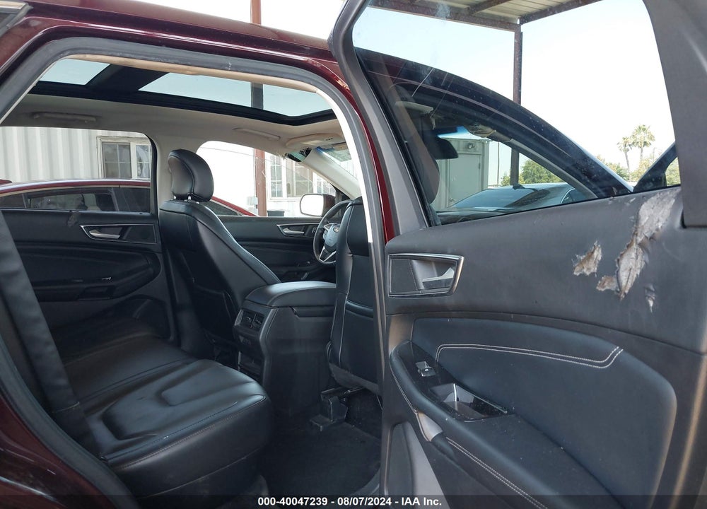 2017 FORD EDGE TITANIUM VIN: 2FMPK4K83HBC22198