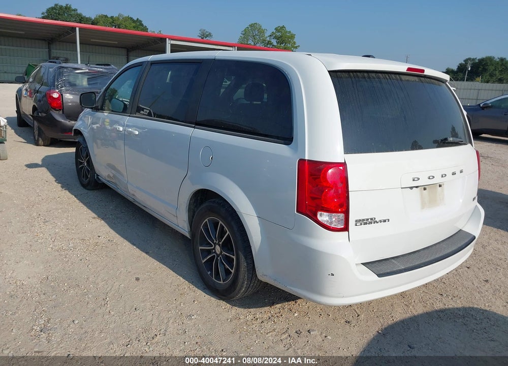 2018 DODGE GRAND CARAVAN VIN: 2C4RDGBG2JR199137
