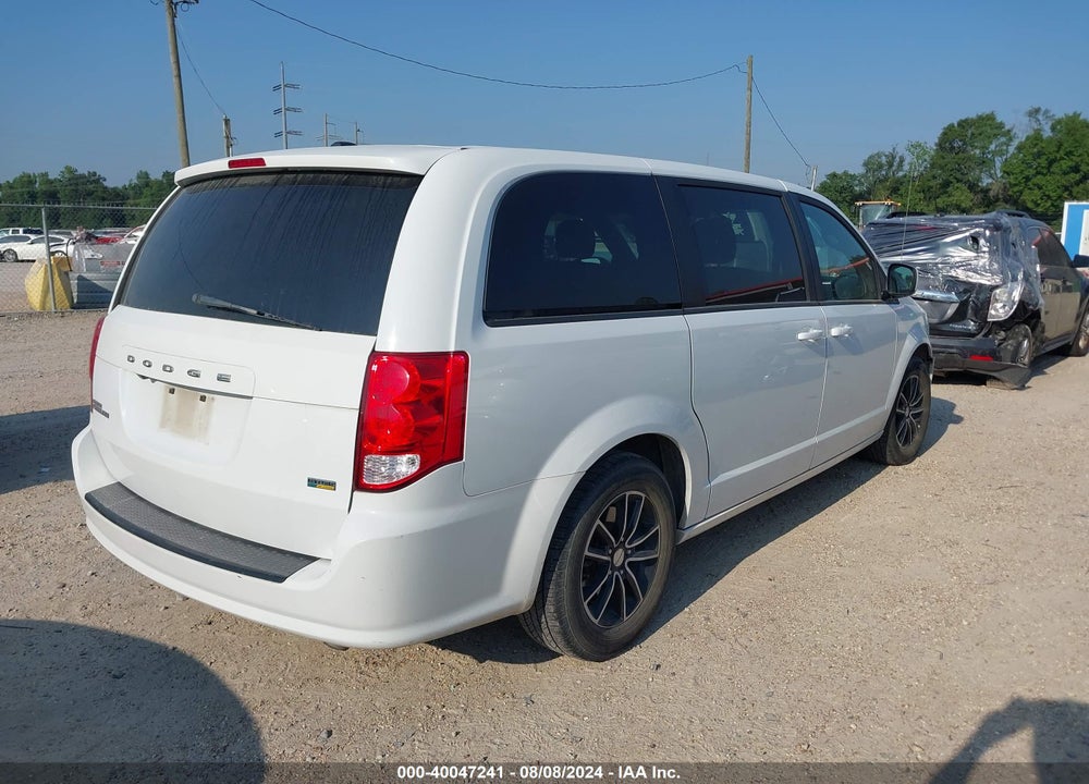 2018 DODGE GRAND CARAVAN VIN: 2C4RDGBG2JR199137