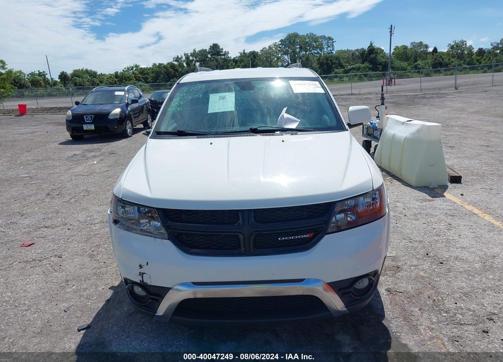 2018 DODGE JOURNEY CROSSROAD AWD VIN: 3C4PDDGGXJT388100