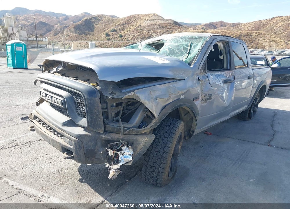 2020 RAM 1500 CLASSIC WARLOCK 4X4 5'7 BOX VIN: 1C6RR7LT3LS117910