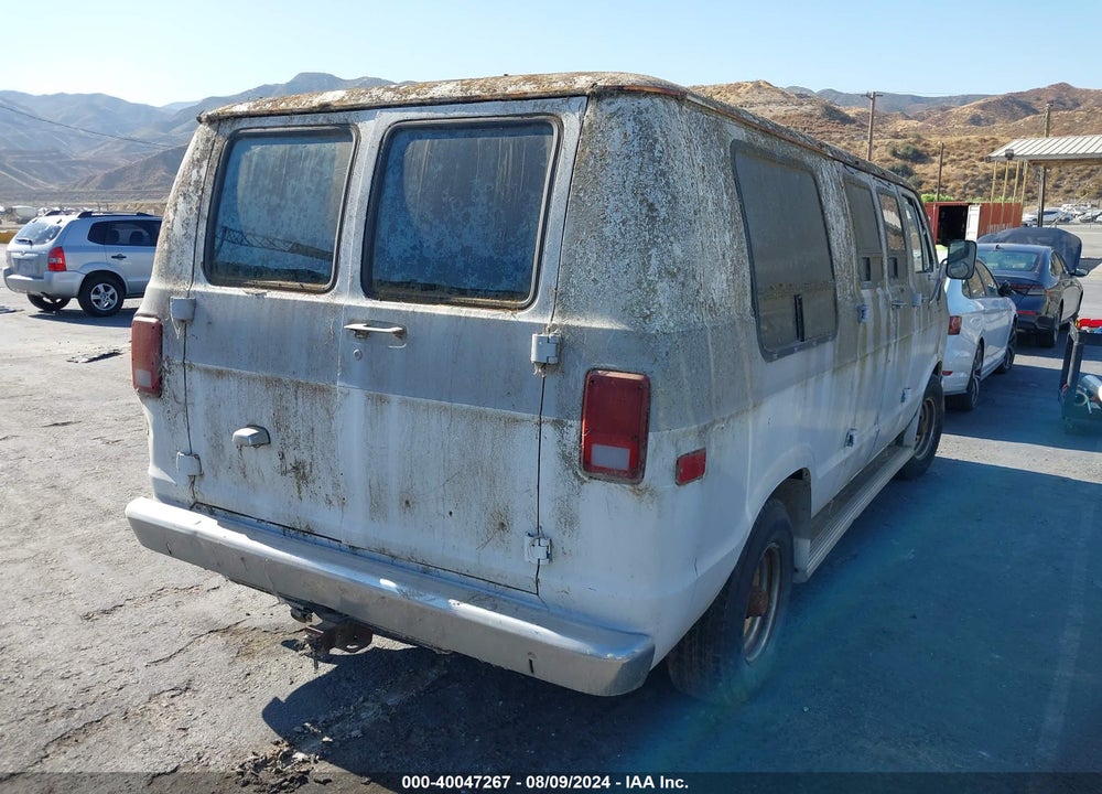 1985 DODGE RAM VAN B250 VIN: 2B7HB23T7FK200198