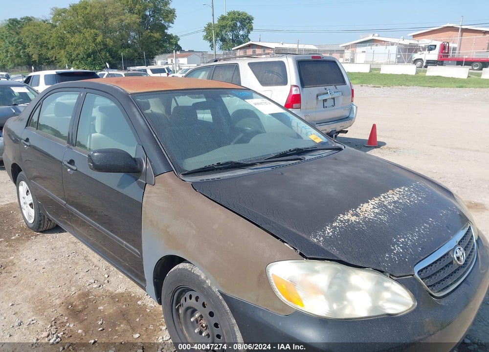 2006 TOYOTA COROLLA LE VIN: 2T1BR32EX6C613976