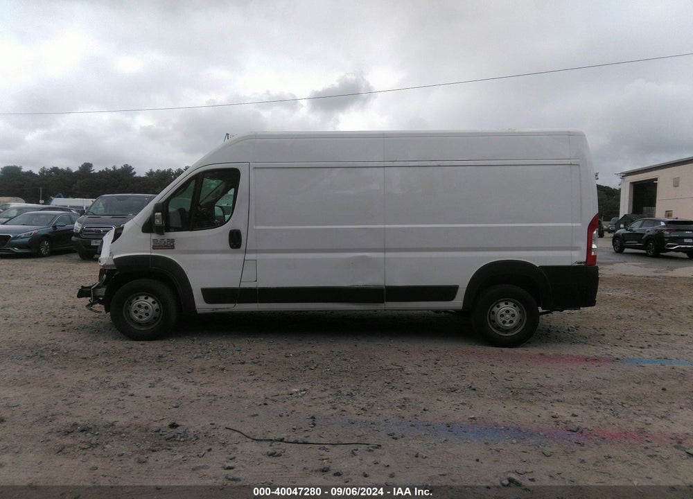 2019 RAM PROMASTER 2500 HIGH ROOF 159 WB VIN: 3C6TRVDG7KE557772