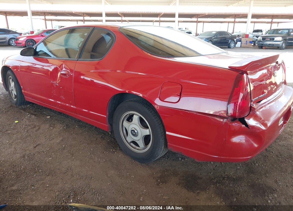 2007 CHEVROLET MONTE CARLO LT VIN: 2G1WK15K379408716