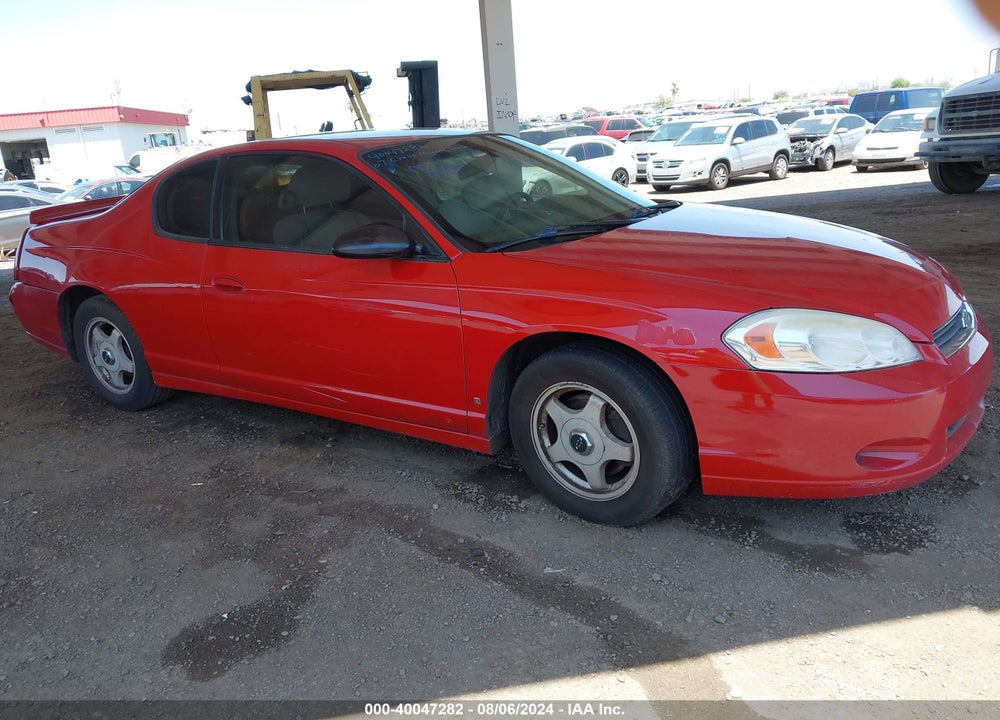 2007 CHEVROLET MONTE CARLO LT VIN: 2G1WK15K379408716