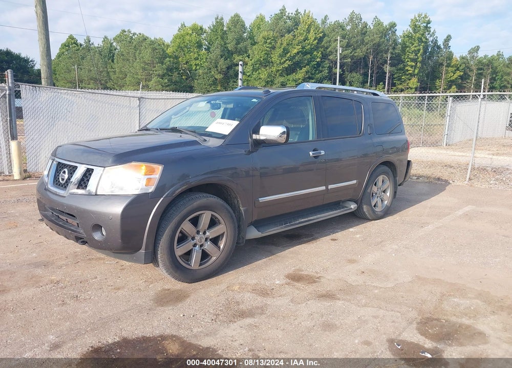 2011 NISSAN ARMADA PLATINUM VIN: 5N1BA0NF7BN602429