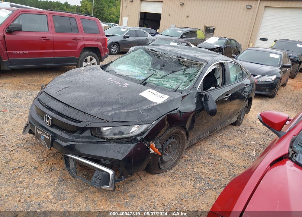 2020 HONDA CIVIC LX VIN: 2HGFC2F62LH584153