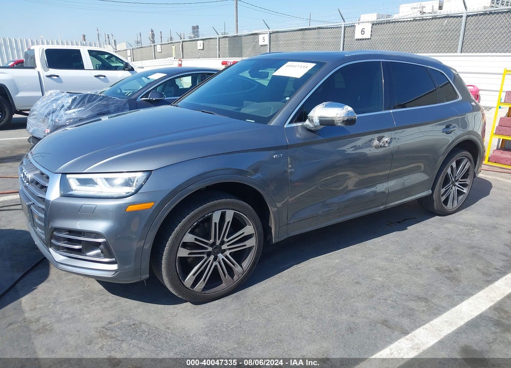 2018 AUDI SQ5 3.0T PREMIUM PLUS VIN: WA1C4BFY5J2055618