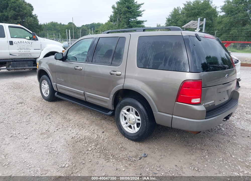 2002 FORD EXPLORER XLT VIN: 1FMZU63E92UA84302