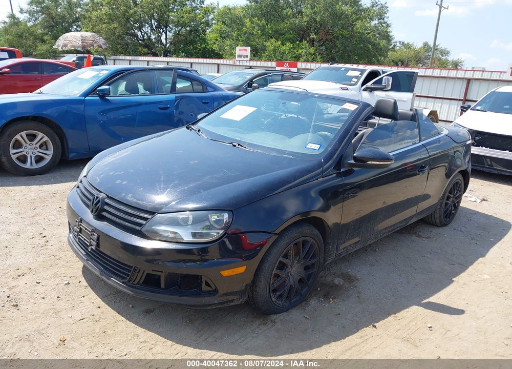 2012 VOLKSWAGEN EOS KOMFORT VIN: WVWBW7AH3CV010548
